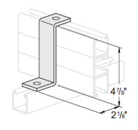 2 Hole Z Support for Strut Combination