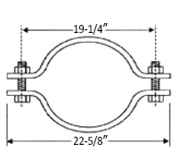 Single Bolt Pipe Clamp